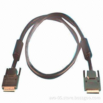 SCSI Cables CN68 Male to Male with PVC and PE Overall Jacket, Various Colors are Available